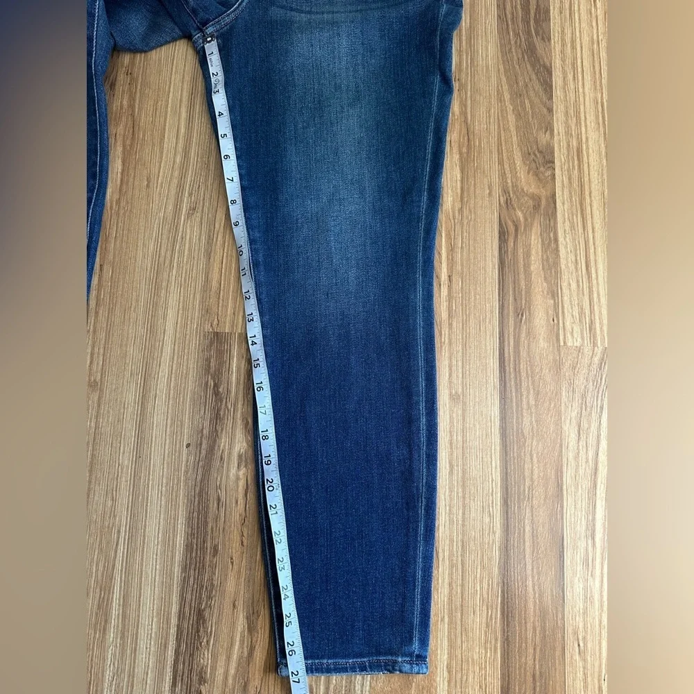 Pistola Aline High Rise Skinny Jeans Medium Wash Blue Stretch Sz 32